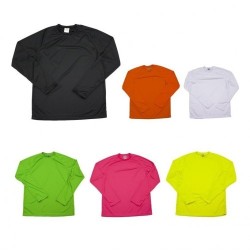 Playera Manga Larga Caballero Dry-Wear - MA764