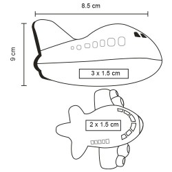 Avión Antiestrés Falcon | Personalizado con tu Logo