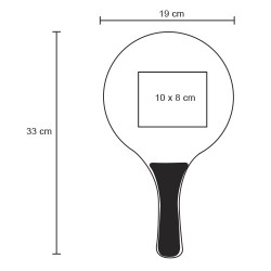 Juego de Raquetas Agassi | Personalizadas con tu Logo