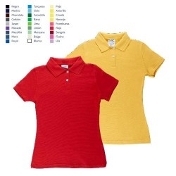 Playera Polo Waffle Dama - MD700