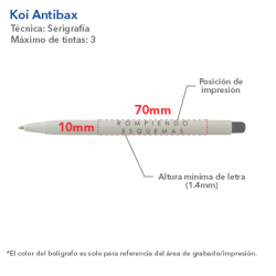 Bolígrafo Koi Antibax - KAX-SON