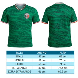 Playera Tricolor | Personalizada con tu Logo | Mix Promocionales