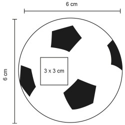 Mini Pelota Corner | Personalizada con tu Logo | Mix Promocionales