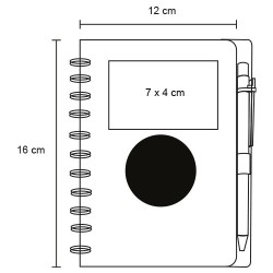 Libreta Bola | Personalizada con tu Logo | Mix Promocionales