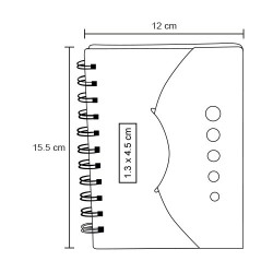 Libreta Yoker | Personalizada con tu Logo | Mix