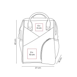 Mochila-Lonchera Vertex | Personalizada con tu Logo