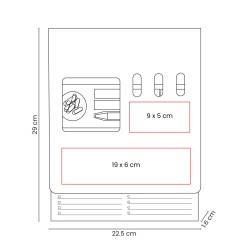 Porta Notas Kalem | Personalizado con tu Logo