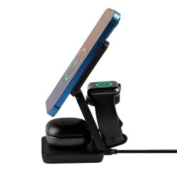 Multicargador Inalámbrico Qonex | Personalizado con tu Logo