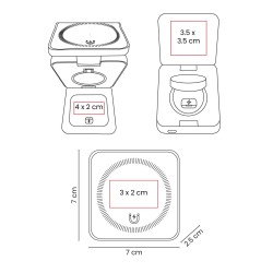 Multicargador Inalámbrico Qonex | Personalizado con tu Logo
