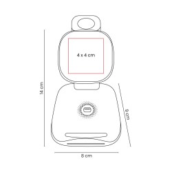Multicargador Inalámbrico Orano | Personalizado con tu Logo