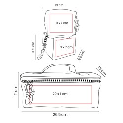 Set Organizador de Viaje Viare | Personalizado con tu Logo