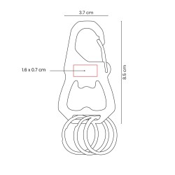 Llavero Kagi | Personalizado con tu Logo