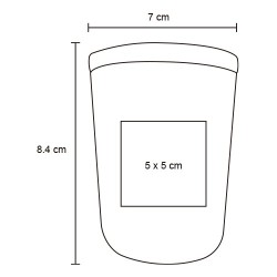 Vela Huichol Tuka | Personalizada con tu Logo