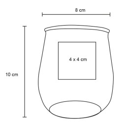 Vaso Bali Pastel | Personalizado con tu Logo