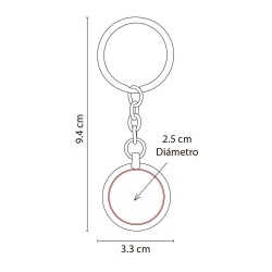 Llavero Gol | Personalizado con tu Logo