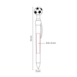 Bolígrafo Soccer | Personalizado con tu Logo