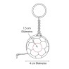 Llavero Flexómetro Soccer Ball | Personalizado con tu Logo