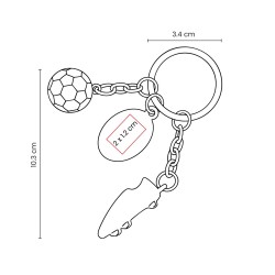 Llavero Soccer | Personalizado con tu Logo