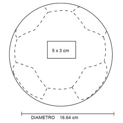 Balón Pirlo | Personalizado con tu Logo | Mix Promocionales