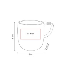 Taza Davao Plástico | Personalizada con tu Logo