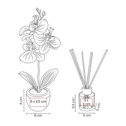 Set Decorativo Fiora | Personalizado con tu Logo