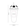 Vaso Jas Soccer | Personalizado con tu Logo