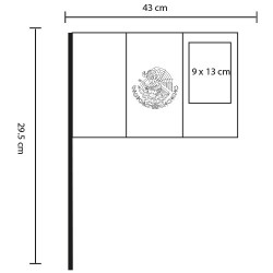 Bandera Banderazo | Personalizada con tu Logo