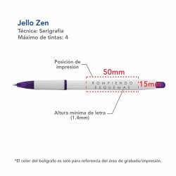 Bolígrafo Jello Zen - JEL-ZEN