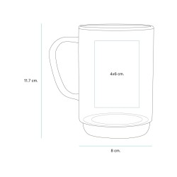 Taza Crask |Personalizada con tu Logo