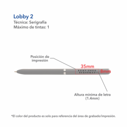 Bolígrafo Lobby 2 - LOB-SO2