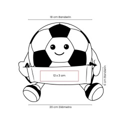 Peluche Soccer | Personalizado con tu Logo