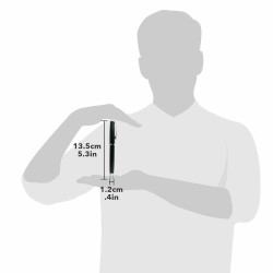 Bolígrafo Imperial Negro | Personalizado con tu Logo