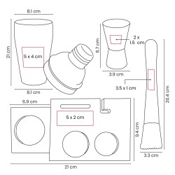 Set Shaker Korai | Personalizado con tu Logo