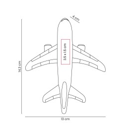Antiestrés Avión | Personalizado con tu Logo