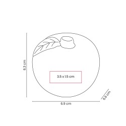 Antiestrés Manzana | Personalizado con tu Logo