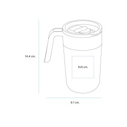 Taza Atbara Personalizada con tu Logo | Mix Promocionales