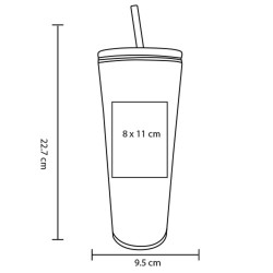 Vaso Cetra | Personalizado con tu Logo