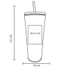 Vaso Cetra | Personalizado con tu Logo