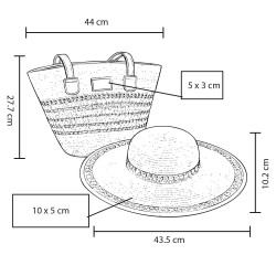 Sombrero y Bolsa Rosie | Personalizado con tu Logo