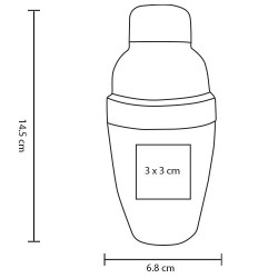 Mini Shaker Naylor | Personalizado con tu Logo