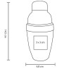 Mini Shaker Naylor | Personalizado con tu Logo