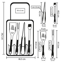 Set de BBQ Strip | Personalizado con tu Logo
