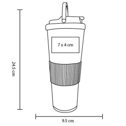 Vaso Odair | Personalizado con tu Logo