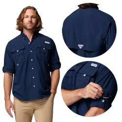 Camisa Bahama Men Ml Columbia | Personalizada con tu Logo