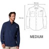 Camisa Tamiami Men Ml Columbia | Personalizada con tu Logo