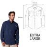 Camisa Tamiami Men Ml Columbia | Personalizada con tu Logo