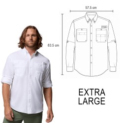 Camisa Tamiami Men Ml Columbia | Personalizada con tu Logo