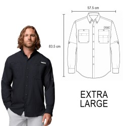 Camisa Tamiami Men Ml Columbia | Personalizada con tu Logo