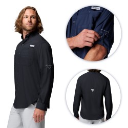 Camisa Tamiami Men Ml Columbia | Personalizada con tu Logo