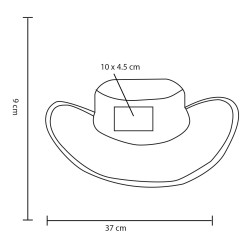 Sombrero Plegable Mini | Personalizado con tu Logo